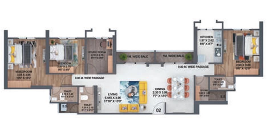 Puraniks Rahayu Thane Floor Plans Puraniks Rahayu Thane Floor Plans